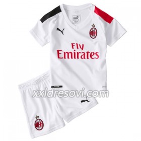 AC Milan Drugi Dječji Komplet Dresovi za Nogomet 2019-2020 (+ kratke hlače)